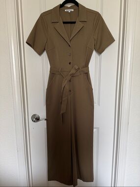 Reformation Tie-Waist Jumpsuit